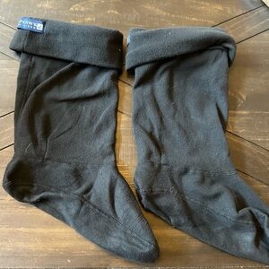 sperry top sider black rainboot socks